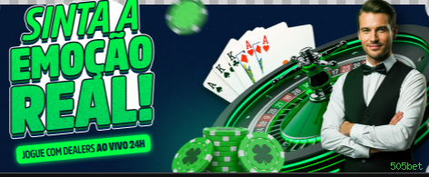 Cassino ao vivo da 505bet com dealers reais